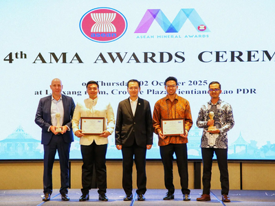 AMMAN Wins Top ASEAN Award for Best Mineral Processing Practices