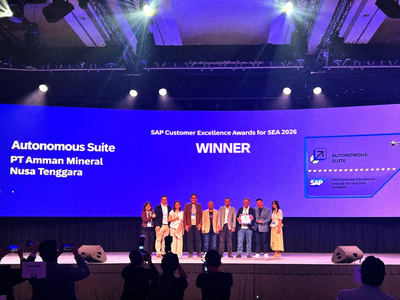Recognized by SAP,  AMMAN Strengthens Digital Transformation for More Integrated Operations